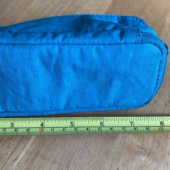 Kipling Gitroy Pencil Case Bright Aqua Combo - Picture 8 of 12